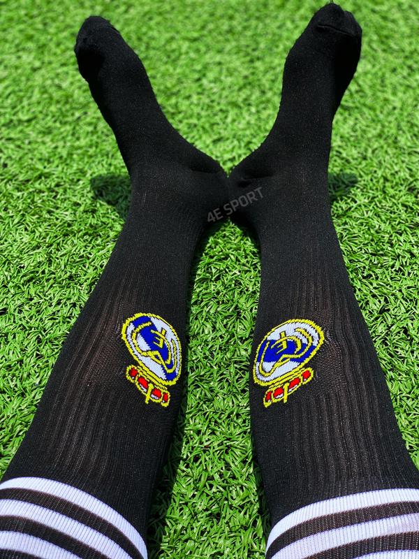  Tất vớ đá banh TRẺ EM dệt kim câu lạc bộ - dài qua gối co giản thoáng khí Sport t at t at tất  gối 