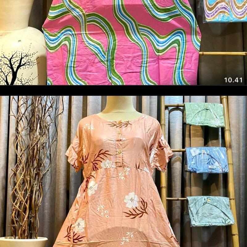 daster murah 100/3 pcs warna random Katun 6