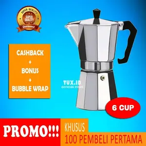 MOKAPOT MOKA POT 6 CUP 300 ML KOPI ESPRESSO