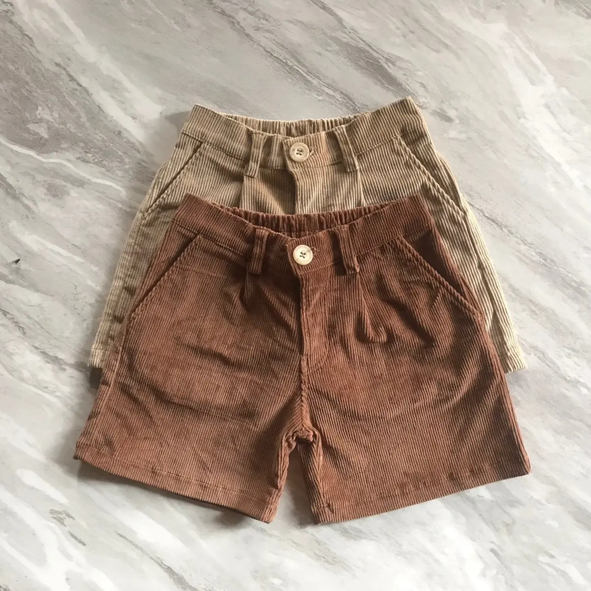 DLK Kids/ Short Pants Anak Corduroy Model Kancing