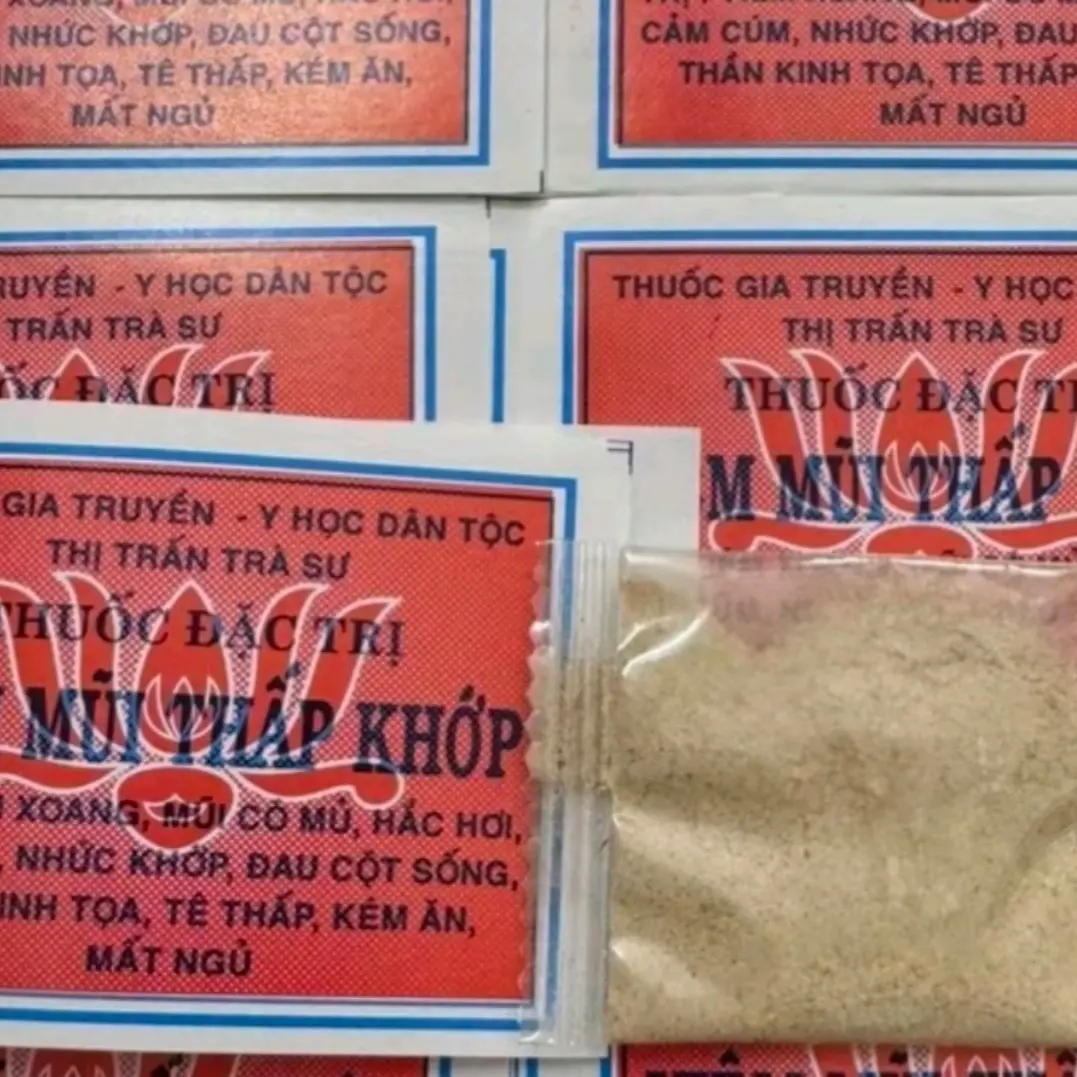 Thực phẩm chức năng hỗ trợ viêm mũi thấp  khớp bịch  50 gói  dạng bột