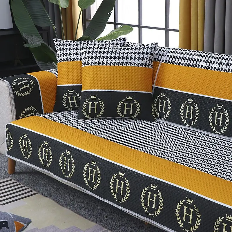 Đệm Sofa, Tất Cả Các Mùa, Bọc Ghế Sofa, Thông Dụng, Chống Trượt, Có Thể Tùy Chỉnh, Khăn Sofa Bao Gồm Tất Cả, 2024