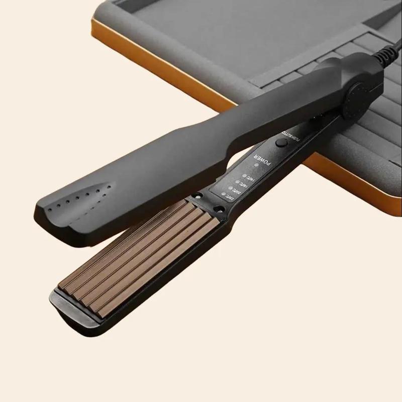 Máy dập xù bấm tóc kẹp tóc làm phồng chân tóc Bluehope bản to 4 chức năng nhiệt độ bấm mè tạo kiểu