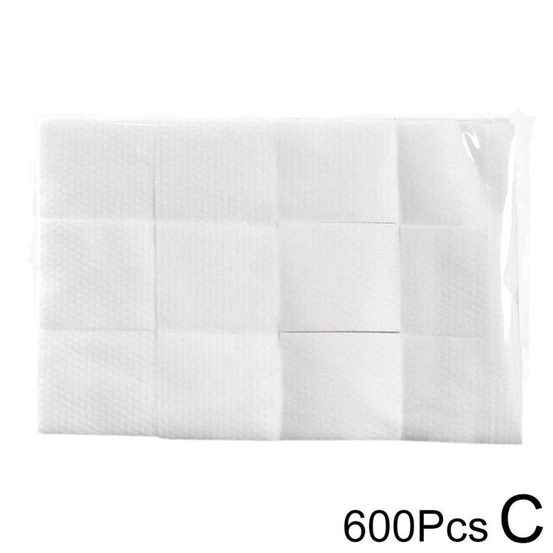 Product Introduction of 600 Pcs Makeup Cotton Round Square Cotton Pads Makeup Remover Pads F1J8 40