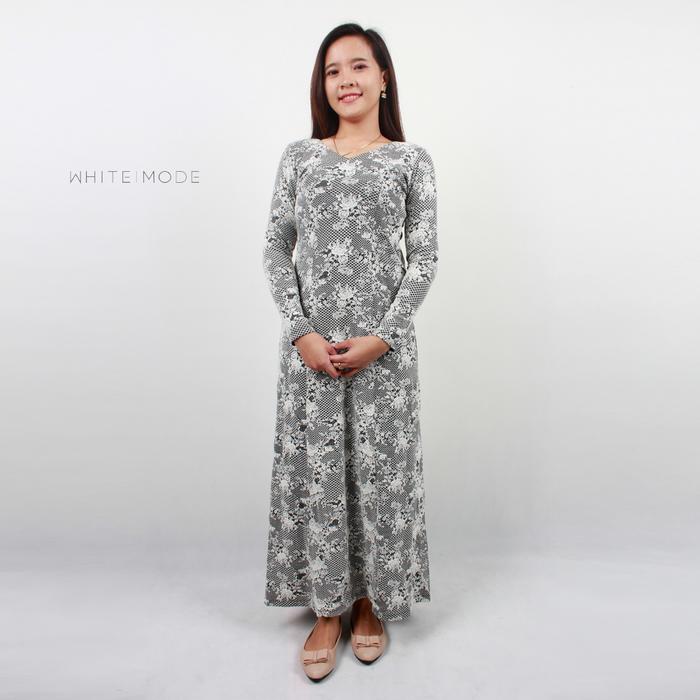 Gambar White Mode Frances Dress - Dress Wanita - S, GREY dari WHITE MODE Kota Administrasi Jakarta Barat 4 Tokopedia