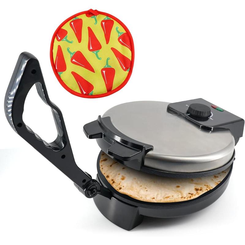 10inch with FREE Roti Warmer and Removable Handle - The automatic ...