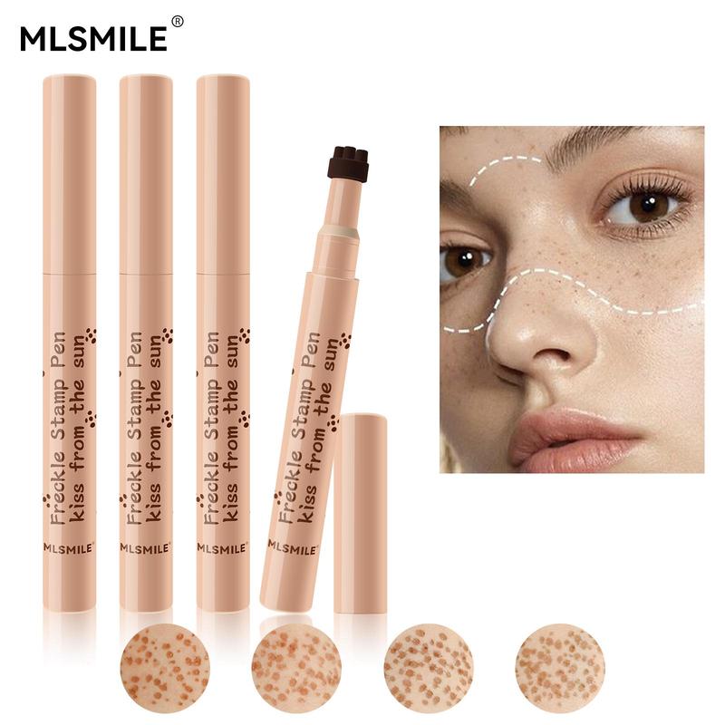 Product Introduction of Natural Simulation Freckle Pen, 1 Count Waterproof Long Lasting Freckle Pen, Quick Drying Freckle Pen, Makeup Tool for Women, Christmas Gift 11