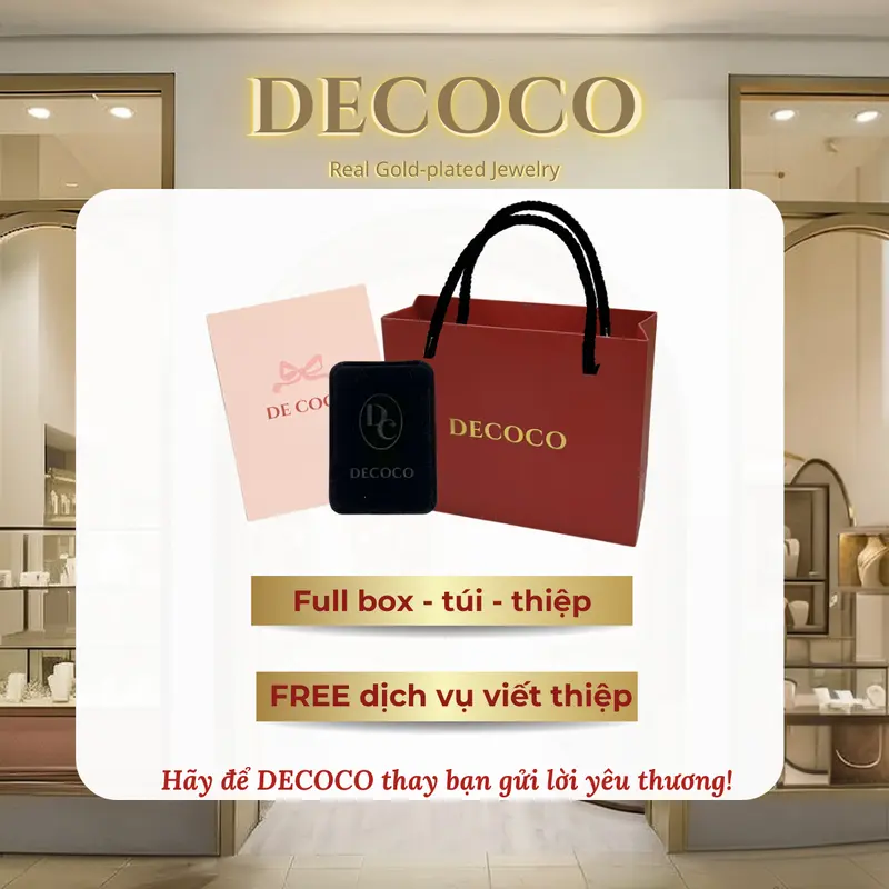 MẠ VÀNG TRẮNG - Dây chuyền, vòng cổ thiên nga đính đá SWAN De Coco mạ vàng trắng, chất liệu Titan không đen gỉ, phong cách thanh lịch 3