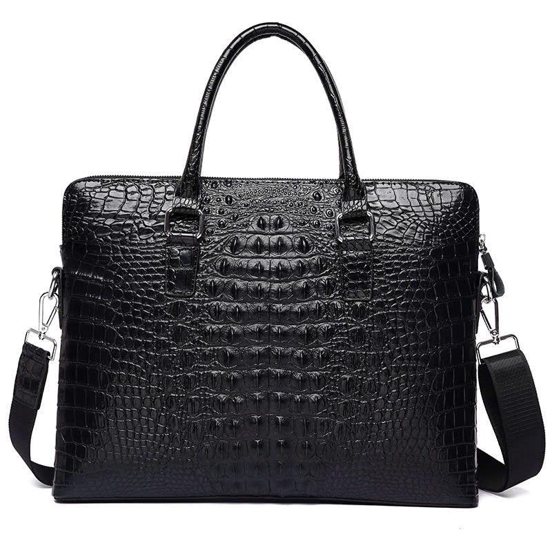 Túi Xách Nam Đựng Laptop Vân Da Cá Sấu D500