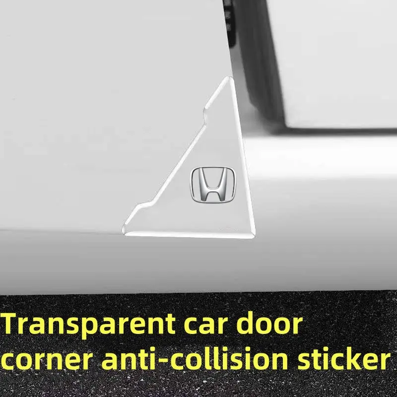Car door edge corner anti-collision sticker is suitable for Honda Civic Accord XRV Haoying CRV Binzhi Guandao car door border collision strip door sticker decoration protective cover door foot corner protective cover anti scratch and anti-collision