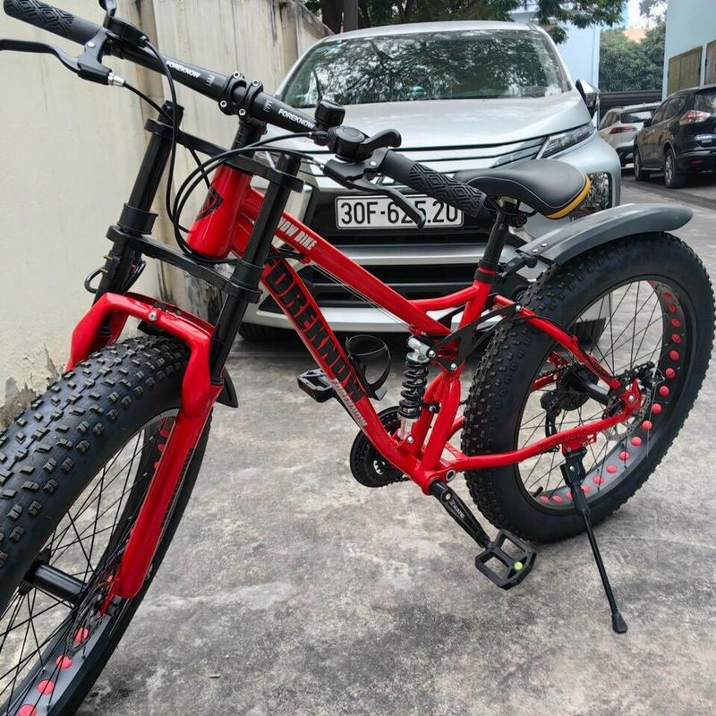 Xe đạp bánh béo Foreknow vành nan hoa, 26 inch, 21 tốc độ xedap duong pho địa hình 8