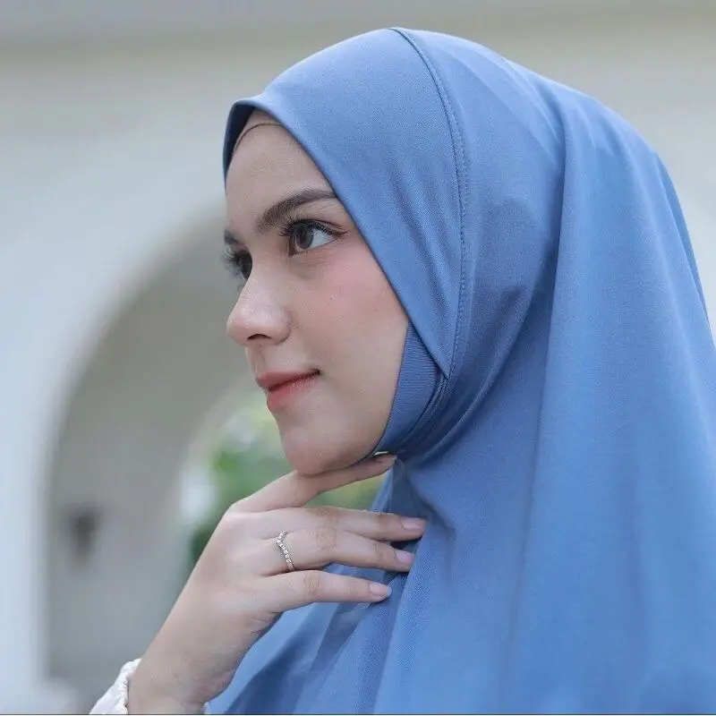 Hijab Instan Malay Dagu Soft Pet Label Akrilik 3