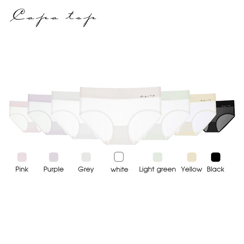 Product Introduction of buy 1 get 5 free Womens Underwear Full Coverage No Show High Waisted Seamless Ladies Panties 3 Pack Breathable Clothing bra  sleeves long  torso 15
