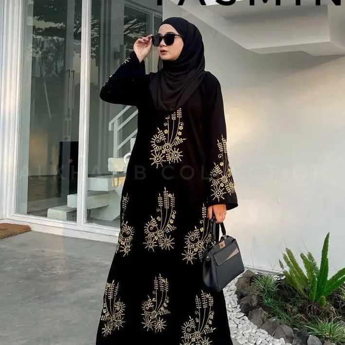 ABAYA YASMIN BORDIR ALKHATIB COLLECTION
