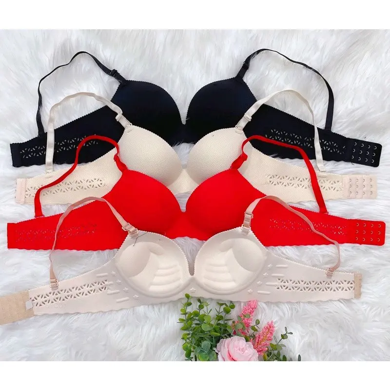 Combo 3 áo nữ siêu nâng đẩy dây khuyết Bra Áo Ngực