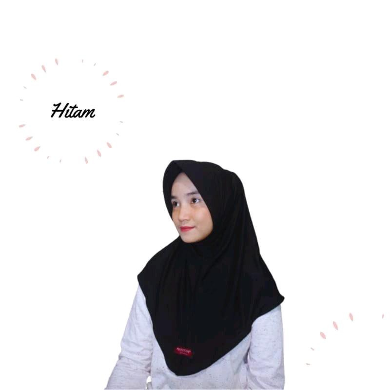 Hijab Bergo Kalula Instan Pinguin Jilbab Antem size M 5