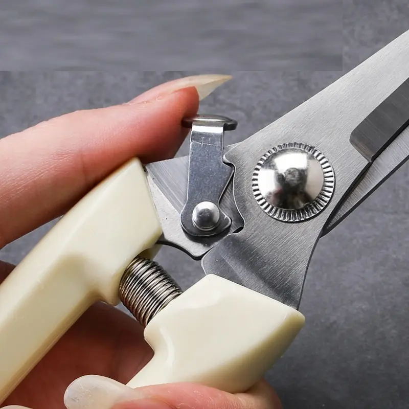 Kéo cắt tỉa cành làm vườn bằng thép không gỉ siêu sắc 8