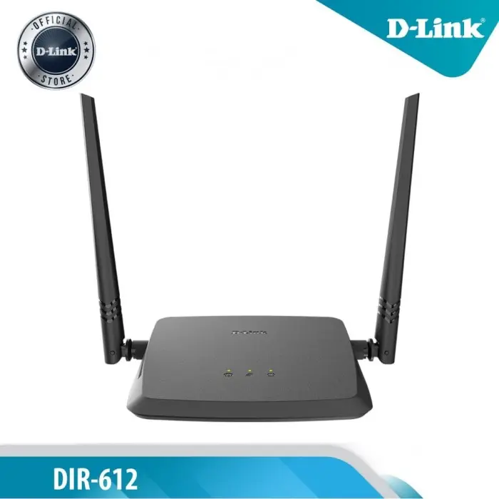 D-Link DIR-612 Wireless N300 Router Single Band 0