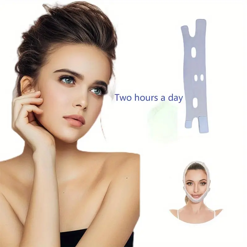 Facial Lifting Bandage, Breathable Facial Tape, Face Skin Lifting Bandage, Professional Skincare Tools for Women, Valentine's Day Gift 2