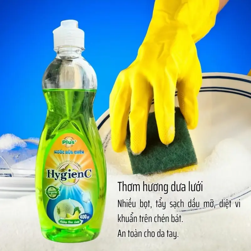 Combo 5 chai nước rửa chén HygiencC - Hàng VN chính hãng- Làm Sạch 1