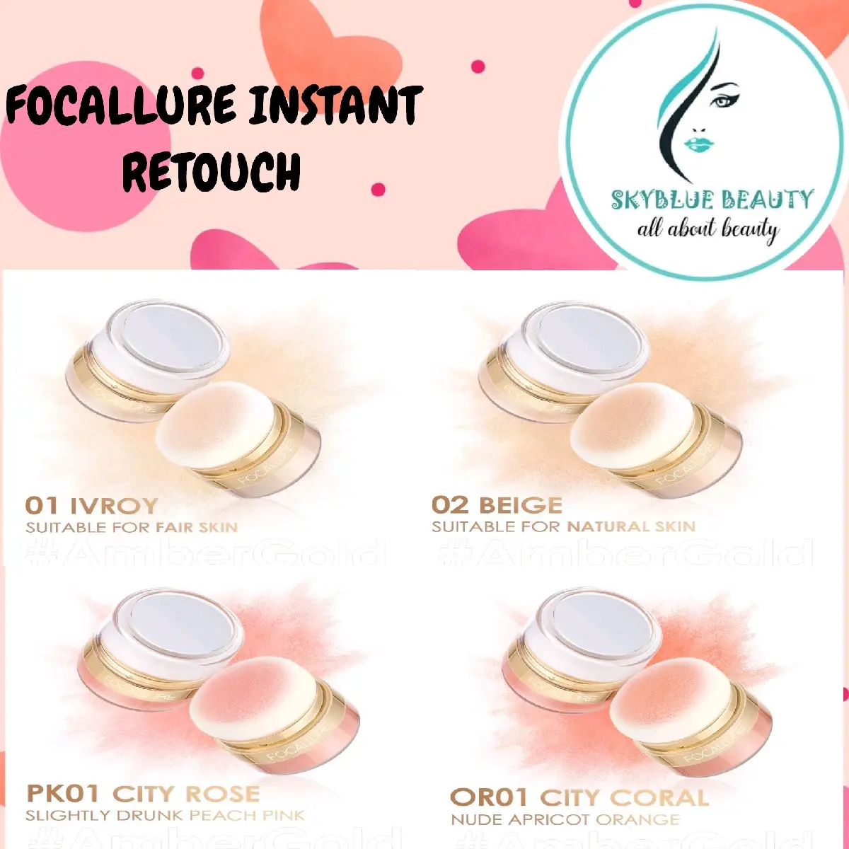 BPOM INSTANT RETOUCH BEDAK TABUR DAN BLUSH ON