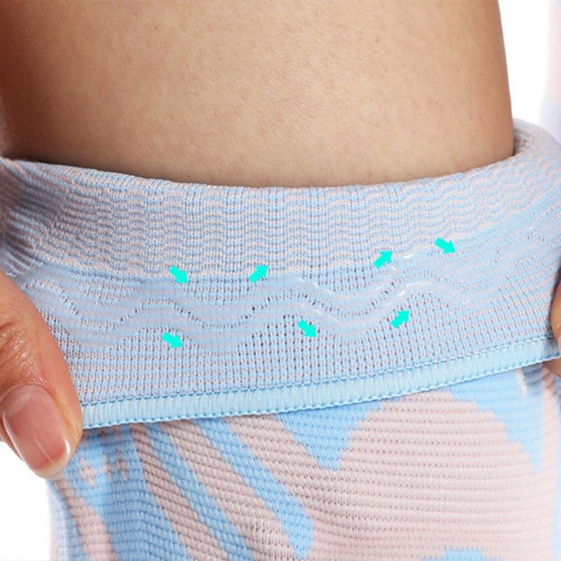 Product Introduction of 1PC High Nylon Fabric Knee Protector Anti-slip Knee Compression Sleeve for Healthcare Support 6