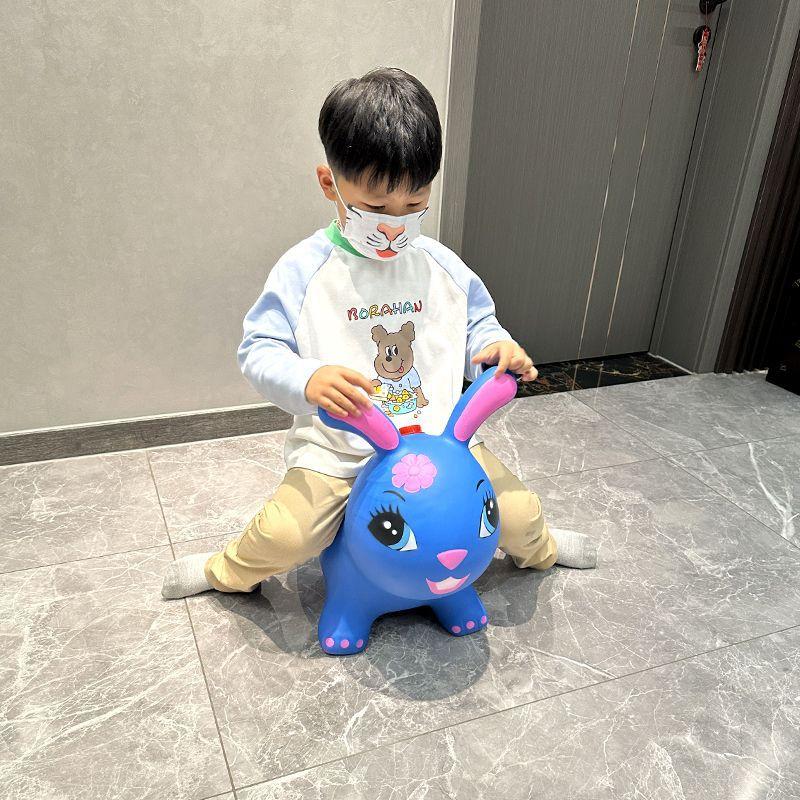 PVC Inflatable Horse Rideon Multiple Music Rabbit Animal Toys Wholesale 2