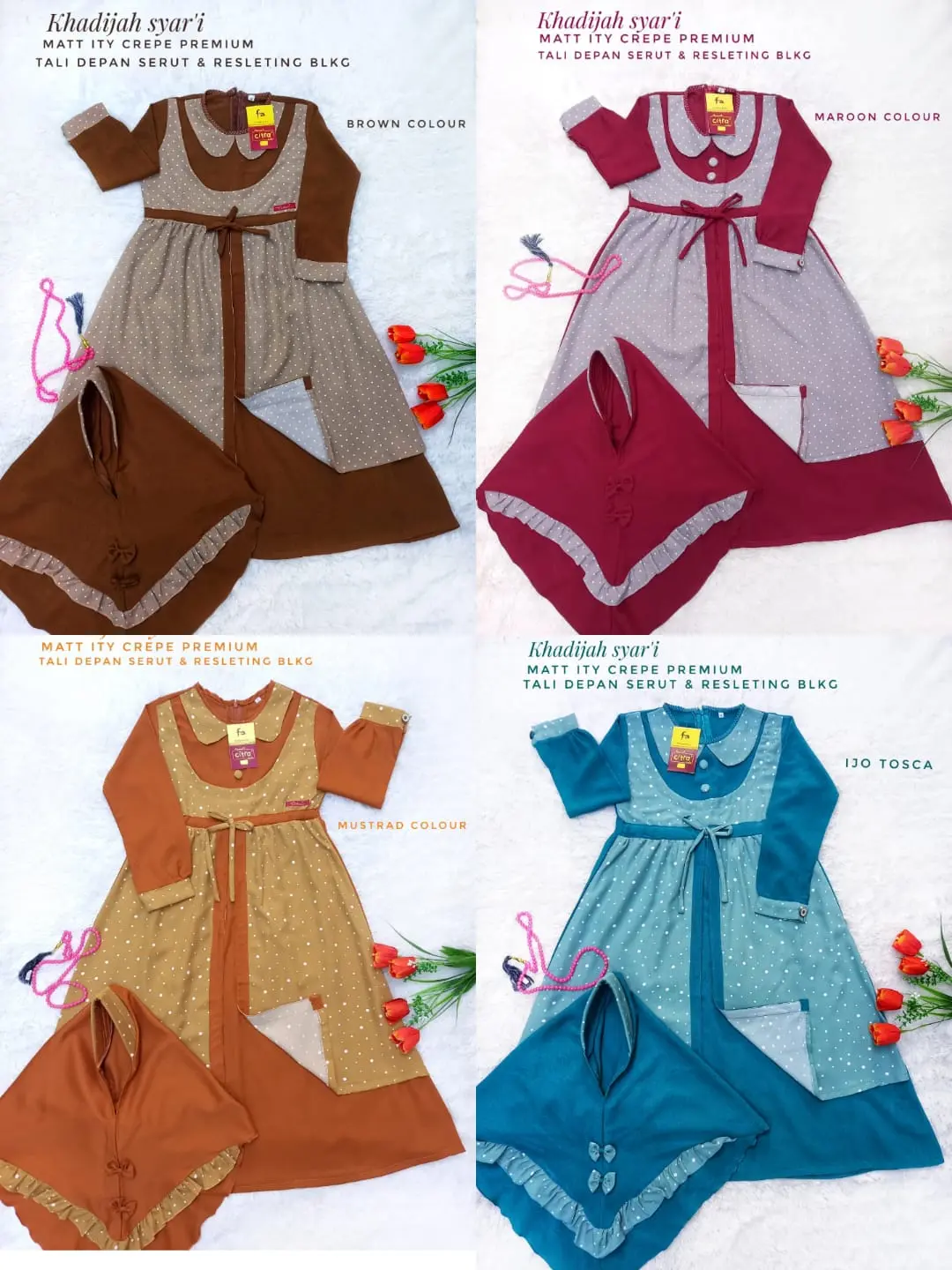 Gamis Anak Khadijah By Citra Kids