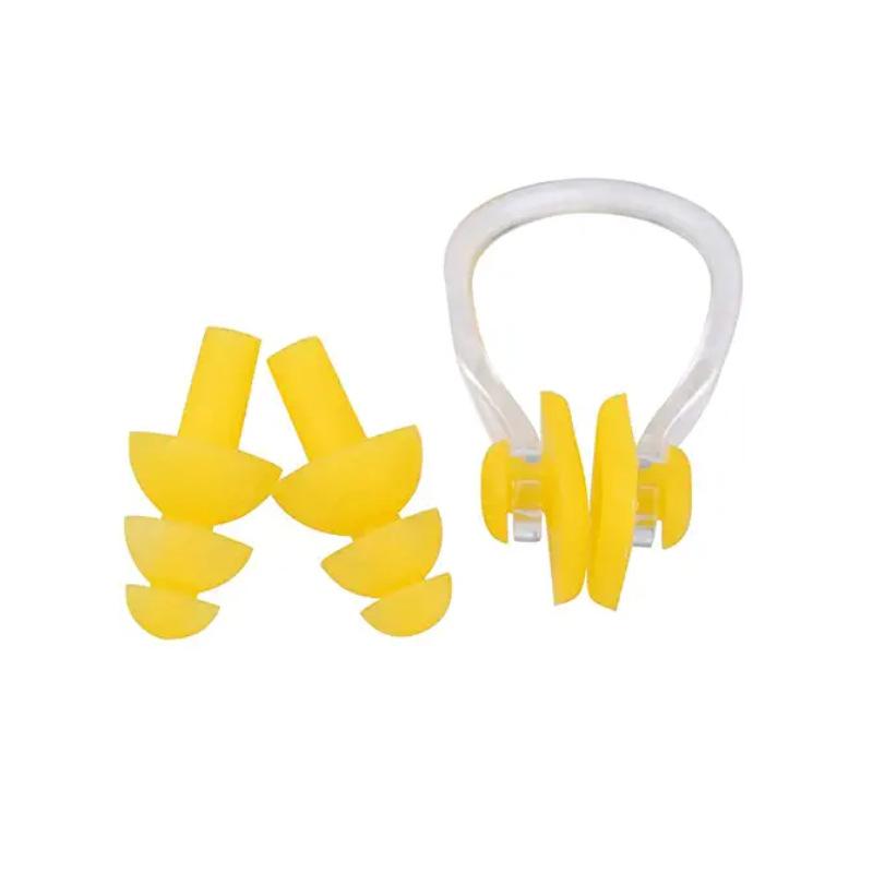 Product Introduction of Silicone swimming nose clip, earplugs, set, swimming earplugs, silicone soft 6