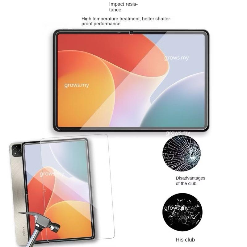 Product Introduction of For Infinix Xpad 11inch 2024 Tempered Glass Screen Protector Anti Scratch HD Clear Protective Film 2