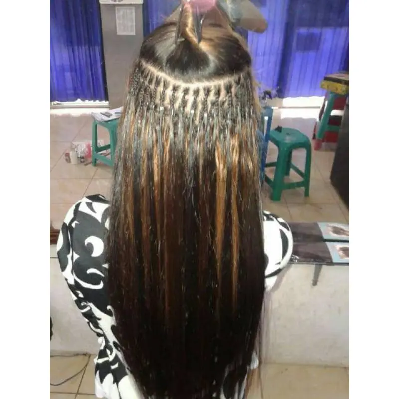 (Bayar diTempat)Rambut sambung 65cm 100helai 1ikat (Promo) 4
