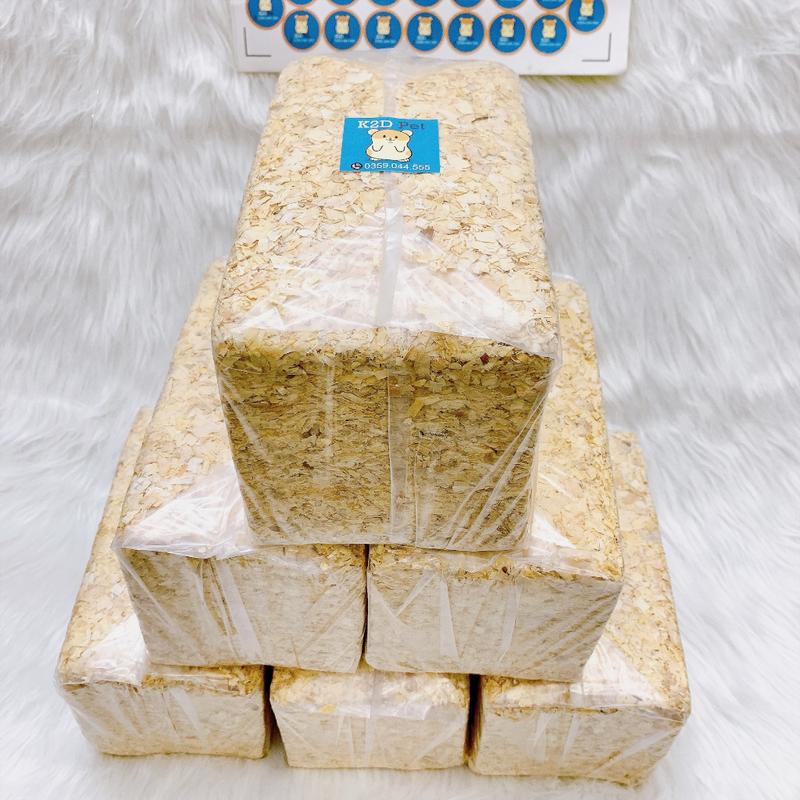 Mùn cưa nén lót chuồng Hamster