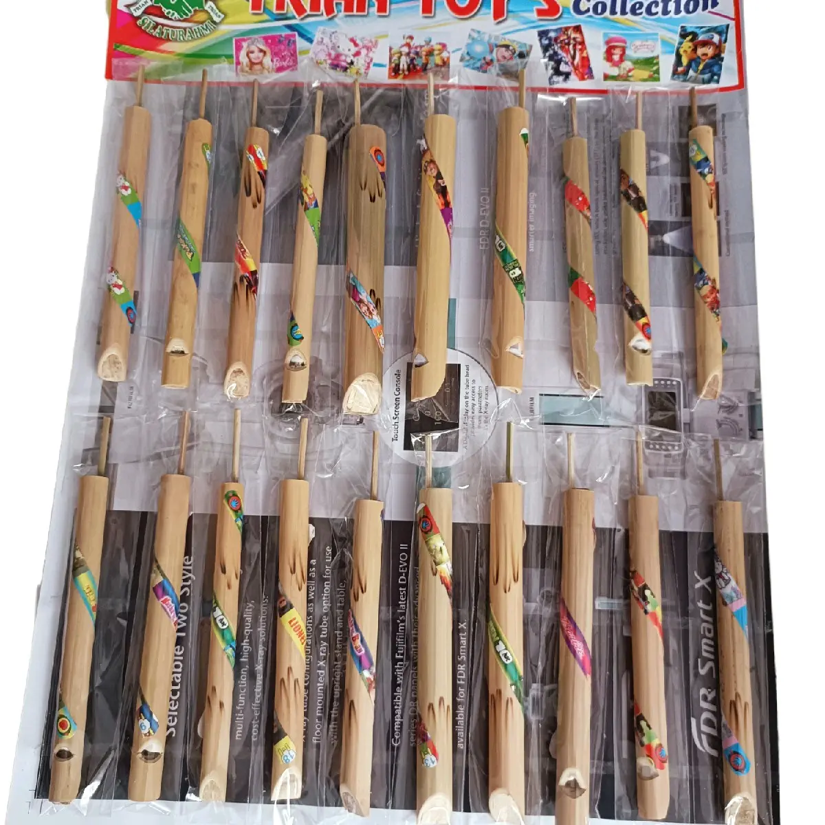 20PCS SULING BAMBU LEMBAR