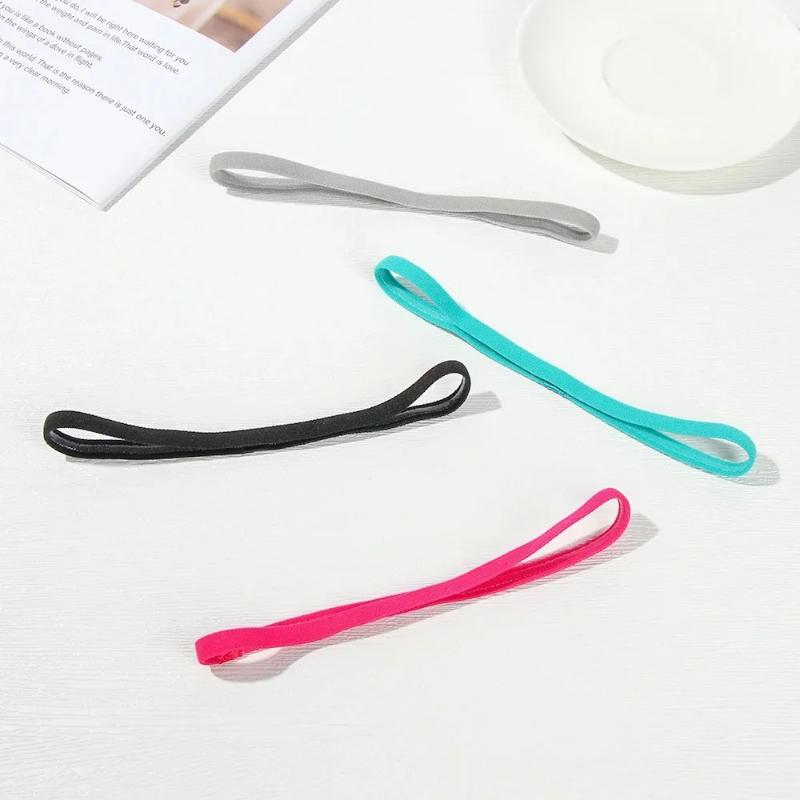 Product Introduction of Ikat Kepala Elastik Nipis, 1pc, Warna Pastel, Balut Kepala Anti-gelincir, Ikat Rambut Yoga, Pita Peluh Regangan Getah, Aksesori Rambut, Sesuai untuk Gim dan Sukan, Ketibaan Baru 26