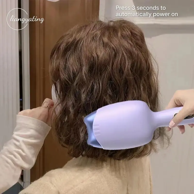 Ubeator Brush And Curling Iron In One Ubeator -2-in-1 Hot-Air Hair