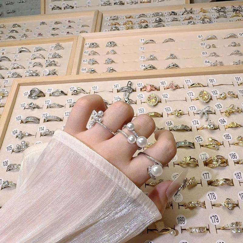 【Link Live】Đẩy trang sức ngẫu nhiên được tự chọn vị trí đẩy, trang sức hỗn hợp nhẫn đeo tay, bông tai, lắc tay, lắc chân cho nam, nữ, unisex