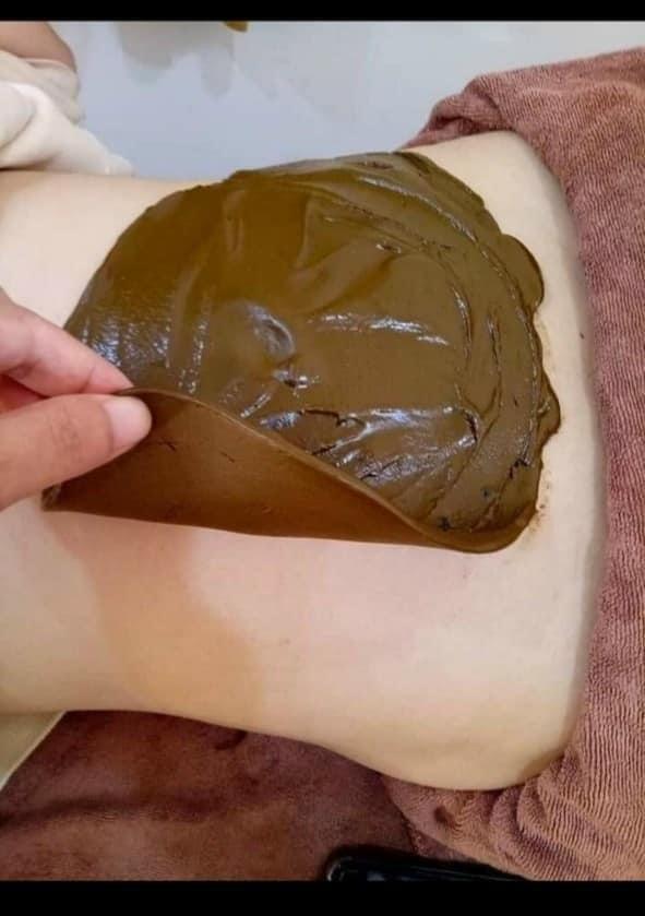 Product Introduction of Hộp bùn  gừng  1000g làm ấm nóng body cải thiện đau mỏi 2