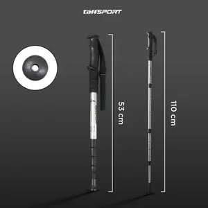 TaffSPORT Tongkat Hiking Telescopic Trekking Pole Aluminium 110cm - X-110