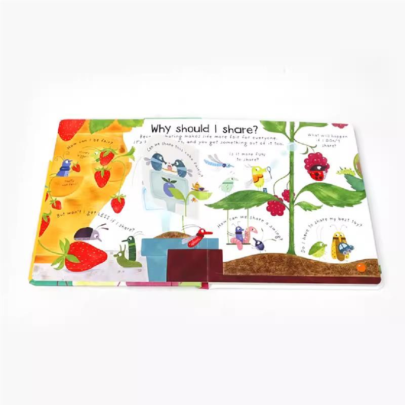 Product Introduction of Original Product Usborne Lifttheflap First Questions & Answers Why Should I Share? Kids Books Children Books Board Book 3