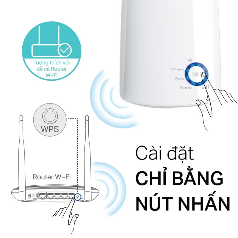 Bộ Mở Rộng Sóng Wifi TPLink TL-WA 850RE Chuẩn N 300Mbps, Bộ Kích Sóng Wifi TPLink 850RE Chuẩn N 300Mbps... 5