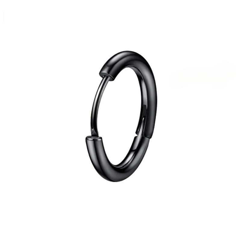 Bông Tai Tròn, Unisex, Phong Cách Cá Tính, Tròn Mịn, Thích Hợp Cho Nam Và Nữ, Phù Hợp Với Mọi Kích Cỡ, Thiết Kế Nữ Dandy 7