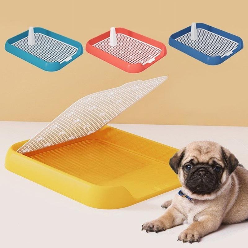  Khay vệ sinh cho chó bằng nhựa cao cấp 2 lớp có thể tháo rời giúp huấn luyện chó đi vệ sinh đúng chỗ nhà vệ sinh cho chó 