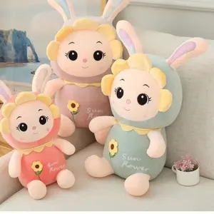 Mainan Boneka Sun Flower Bunga Matahari 40cm Bahan Plush Berkualitas Berlabel SNI Dolls Toys