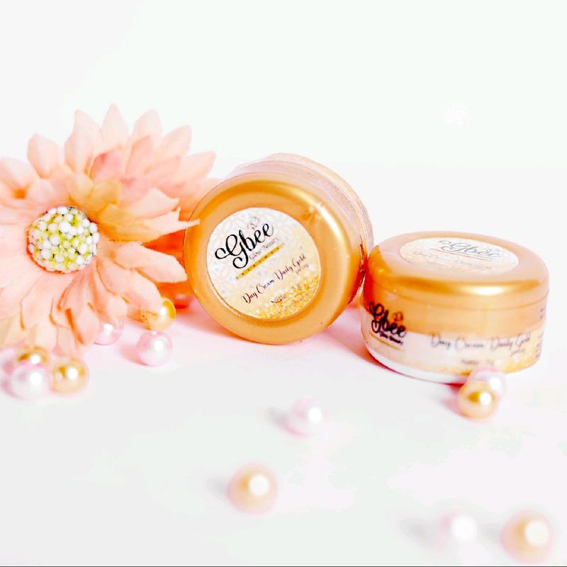 Gbee Glow Beauty Day Cream Gold Small 5gr Mengandung SPF 30 PA++  Perawatan Mencerahkan Kulit Remaja Wajah 2