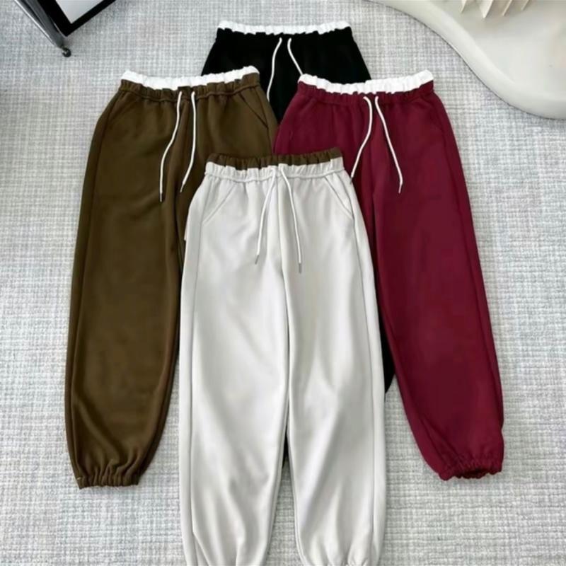 Quần Jogger Nữ Bo Gấu Cạp Phối Màu Siêu Hót Mã 023 0