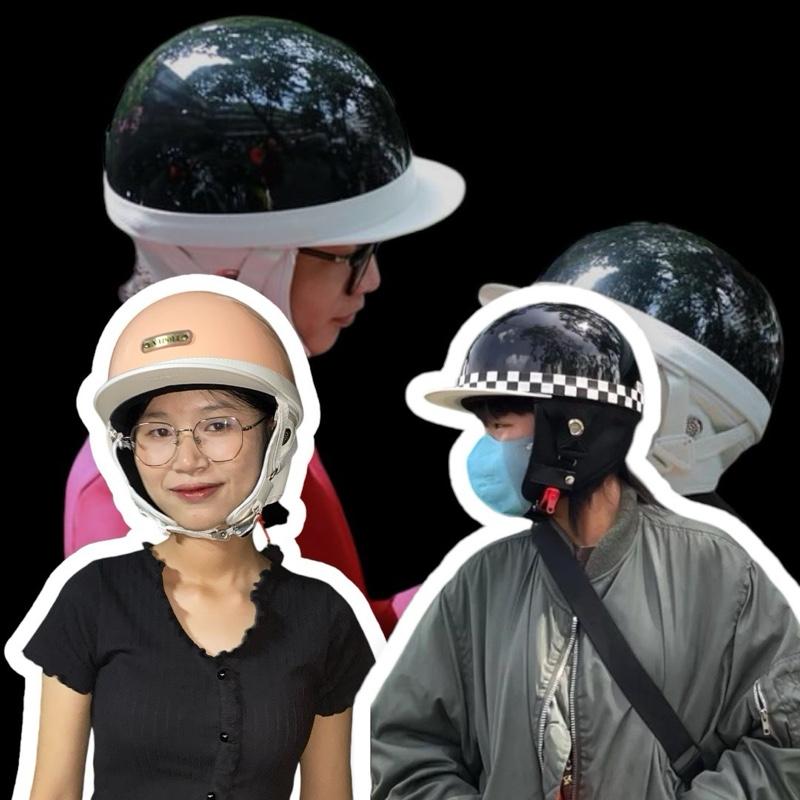 [HÀNG CHÍNH HÃNG] NÓN BẢO HIỂM NỮA ĐẦU THƯƠNG HIỆU NAPOLI PHONG CÁCH BOSOZOKU NHẬT BẢN  - TẶNG KÈM STICKER HELMET