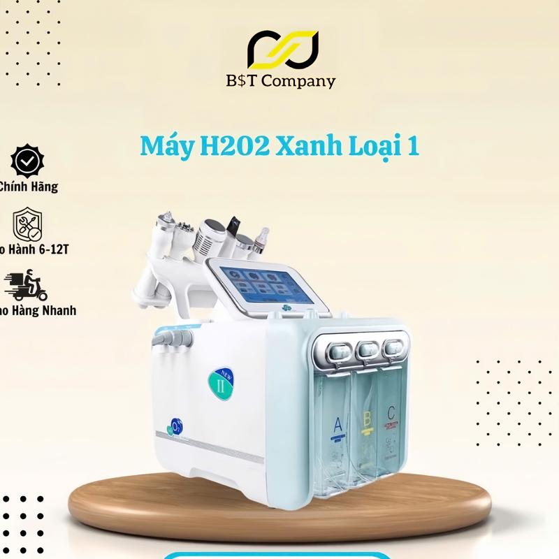 Sản Phẩm Máy Chăm Sóc Da H202 AQUA 6in1 - Máy Chăm Sóc Da Chuyên Nghiệp Chính Hãng Hàng Chuẩn Loại 1 BH 12 Tháng Skincare Women