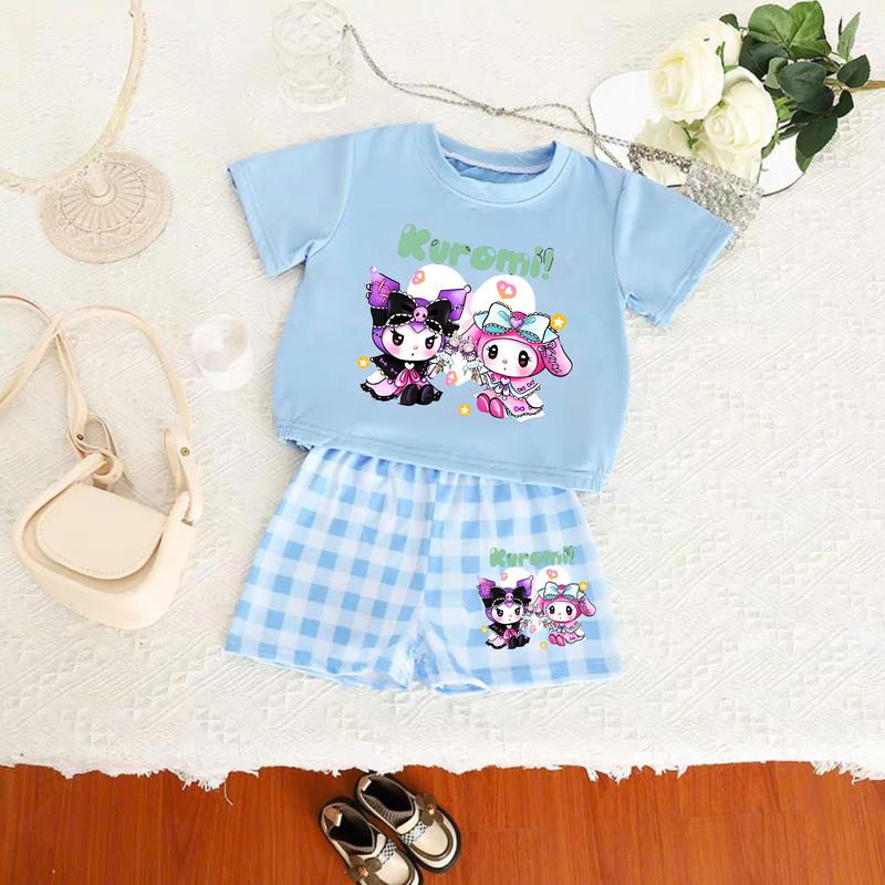 ComBo 4 Bộ Kẻ CaRô Bé Gái Mẫu LaLaBu In 5D  sezi 10.55kg 9