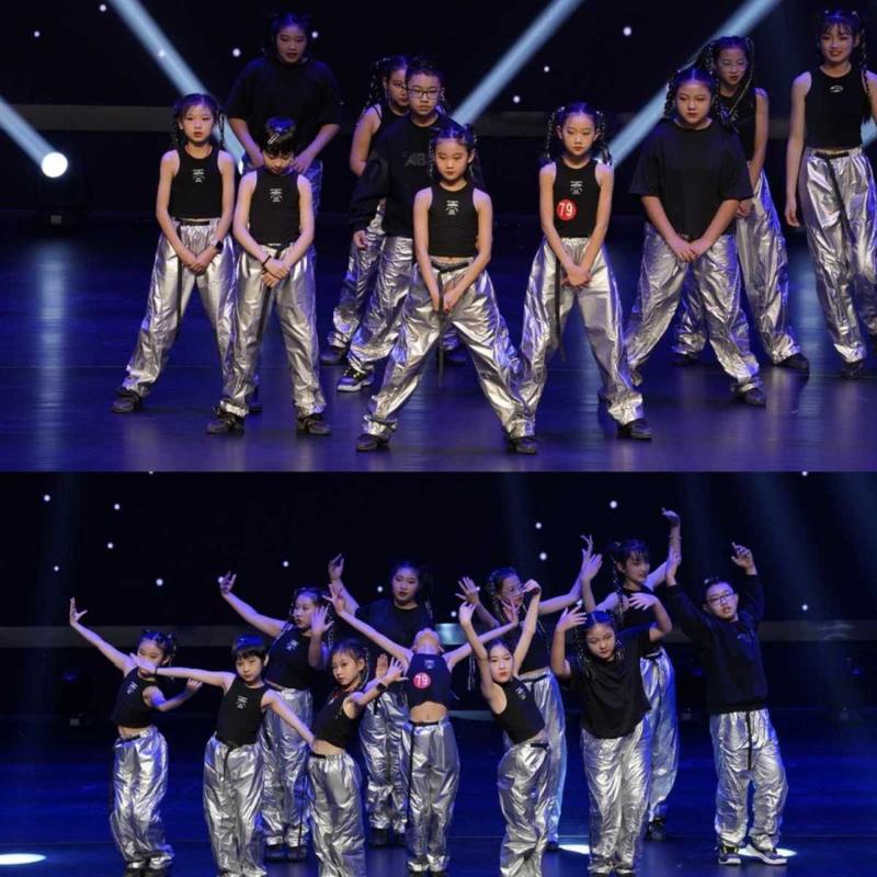 Product Introduction of New Korean Girl Group Style Jazz Dance Korean Dance Costume Hip-Hop JAZZ Performance Outfit Street Dance Set Trendy 18