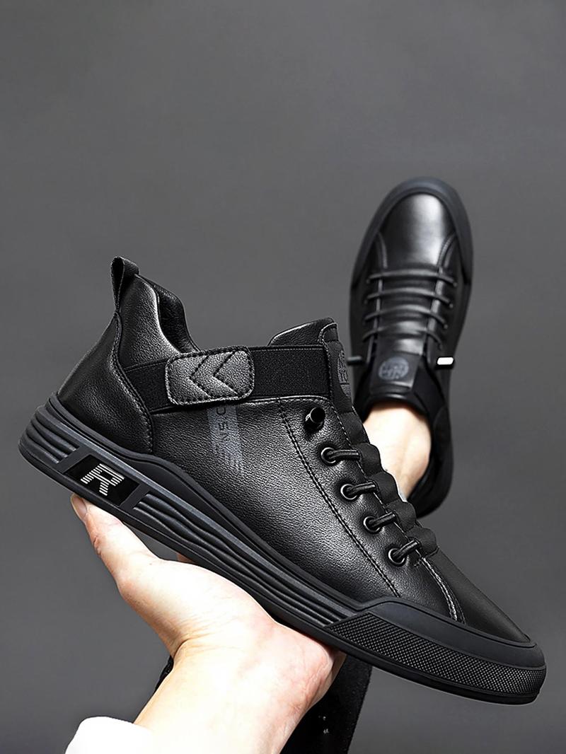 Product Introduction of Men's Fashionable Low Top Sneakers, Casual Comfortable Breathable Sports Shoes, Male All-match Round Toe Shoes for Daily Wear 4
